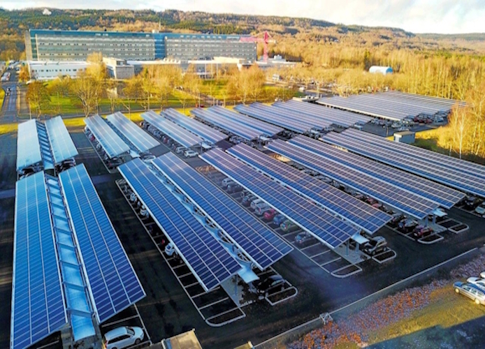 Erstes PV-Großprojekt in Schweden vollendet