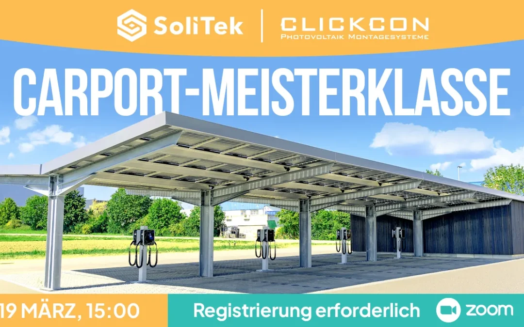 Webinar: ClickCon und SoliTek – Masterclass über Carpots!