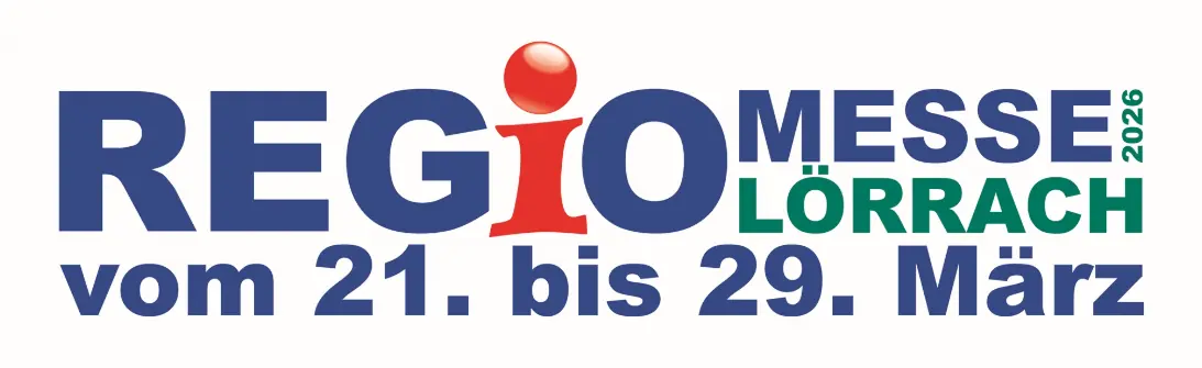 Logo der REGIO-Messe Lörrach 2026 im Zusammenhang mit der Präsentation des ClickWall Solarzauns von ClickCon durch Warm-Kalt-Macher.