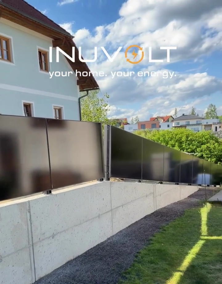 Photovoltaik-Montagesysteme für Indach, Carport & Solarzaun | ClickCon inuvolt clickwall ai cleaned