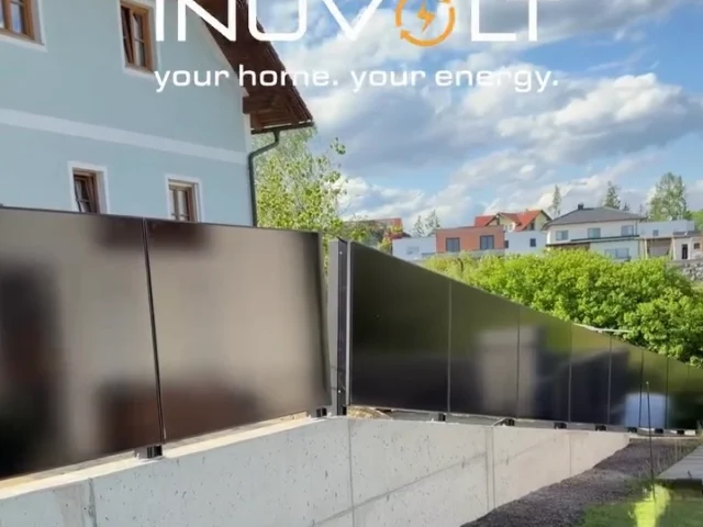 ClickWall Solarzaun im Video: Projekt mit INUVOLT 
