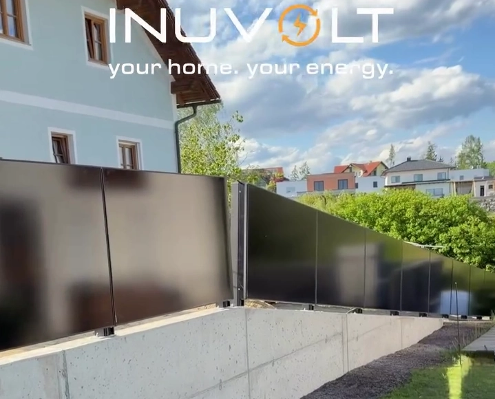 ClickWall Solarzaun im Video: Projekt mit INUVOLT 
