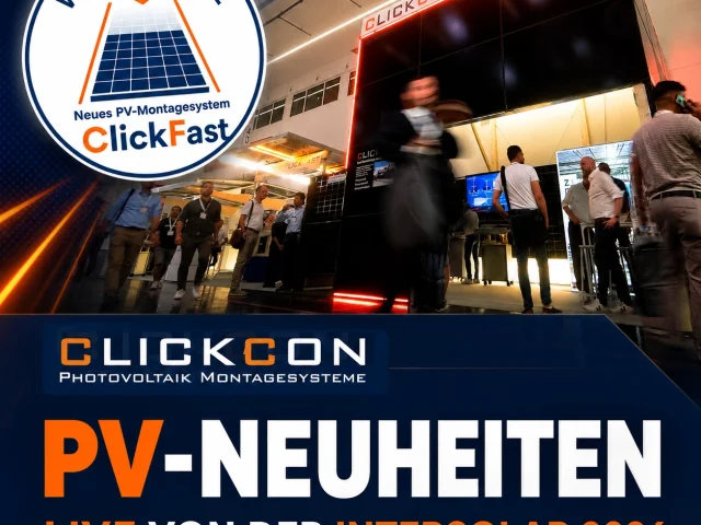 PV-Montagesysteme live auf der Intersolar 2026
