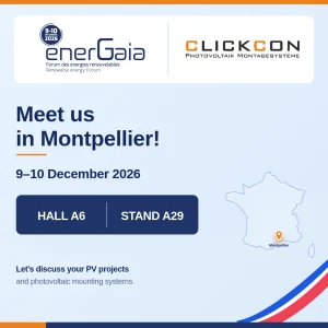 ClickCon international: EnerGaïa 2026 – Messe in Montpellier, Frankreich